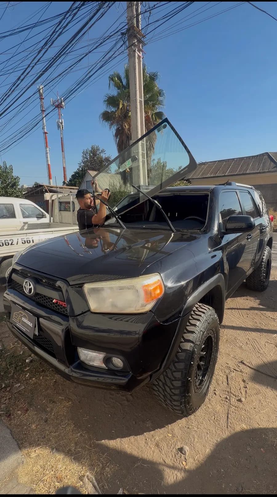 Toyota 4Runner — cambio de parabrisas a domicilio